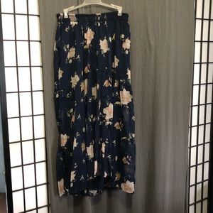 High Low Maxi Abercrombie skirt in petite